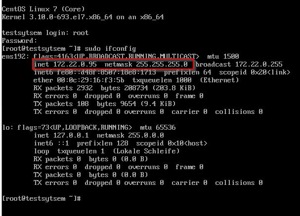 Install Centos7 Schritt14